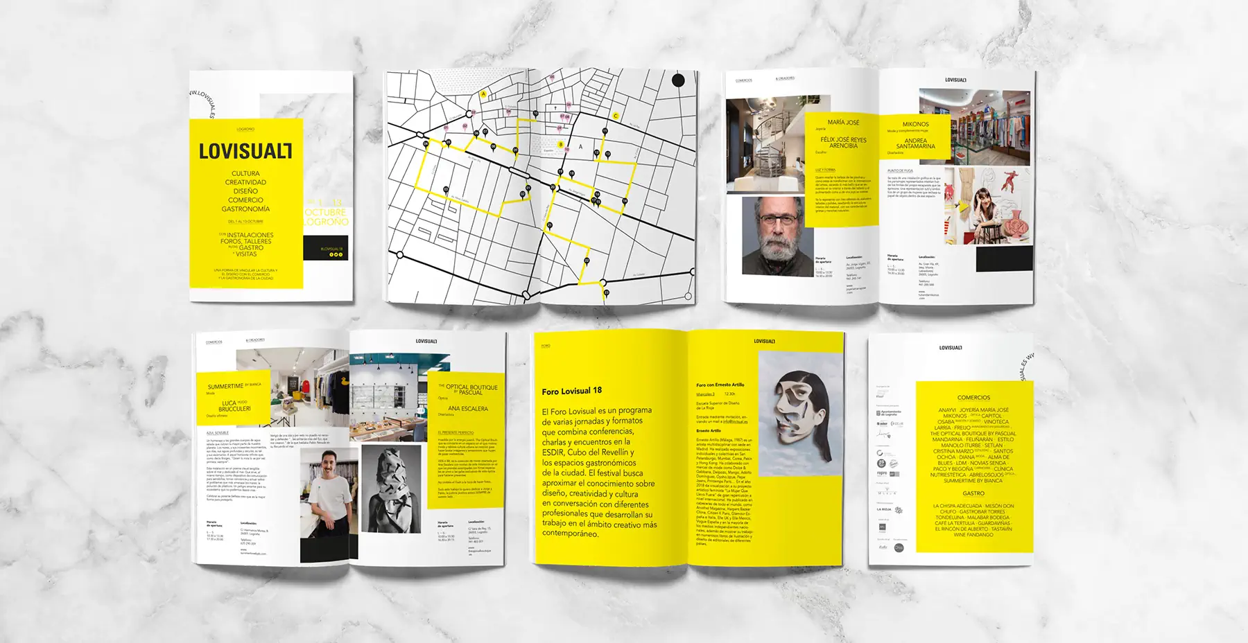 Aplicación identidad visual Lovisual — Casao-Terrazas