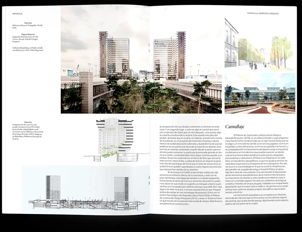 Diseño editorial Fragmentos No1, revista del Colegio Oficial de Arquitectos de La Rioja — Casao-Terrazas