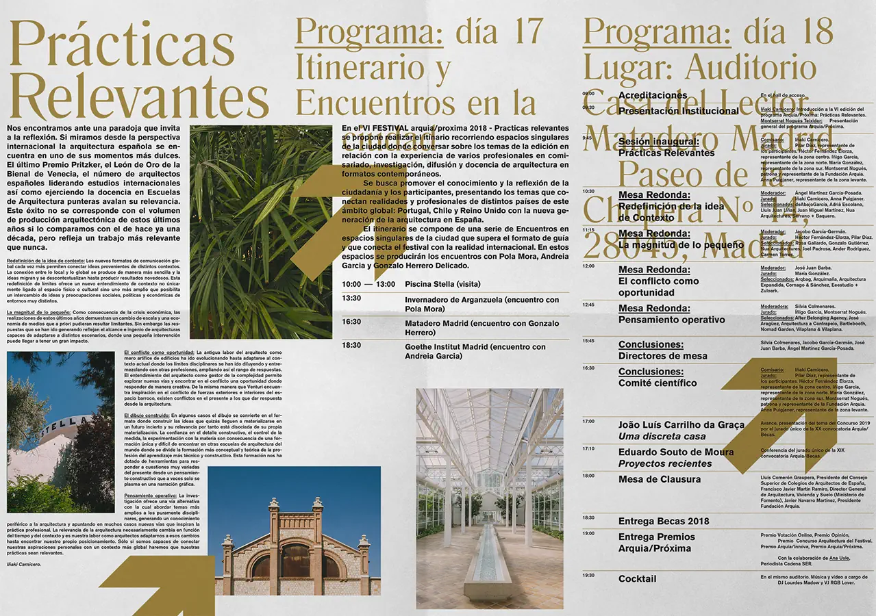 Identidad visual y diseño editorial Arquia Próxima, Fundación Arquia — Casao-Terrazas