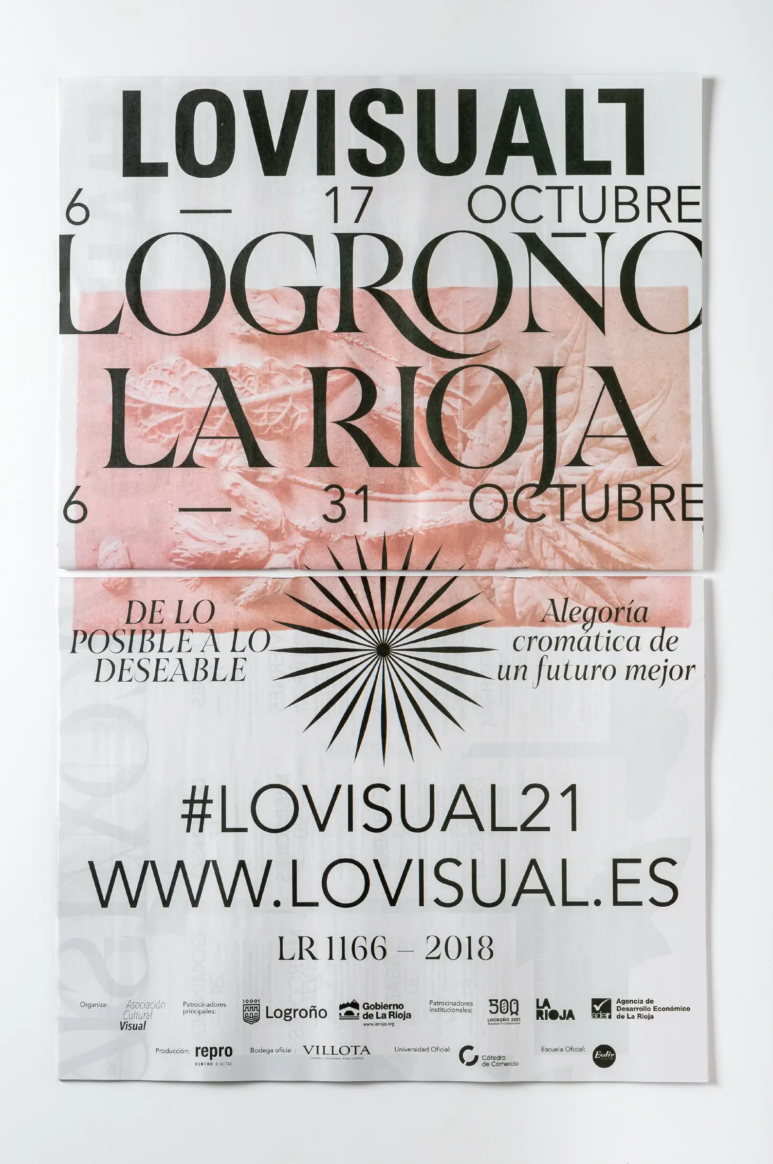 Identidad visual Lovisual, festival de tipografía y diseño gráfico de Logroño — Casao-Terrazas