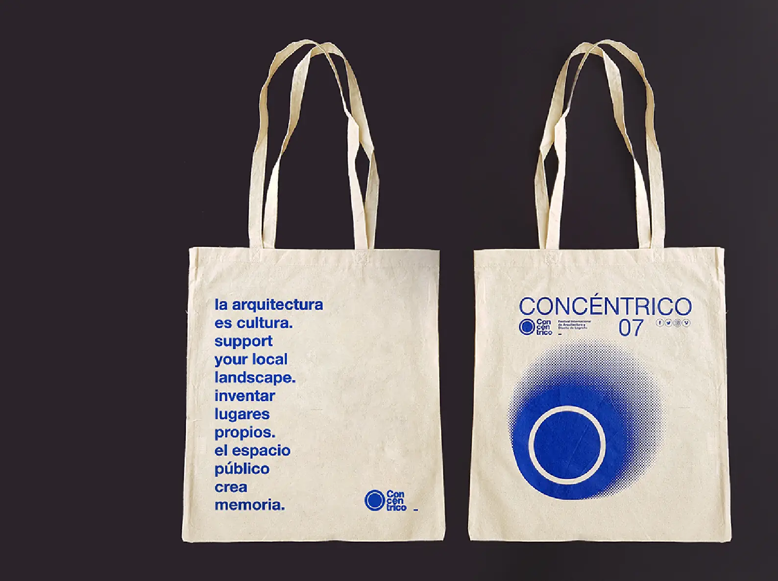 Detalle diseño editorial Concéntrico 07 — Casao-Terrazas